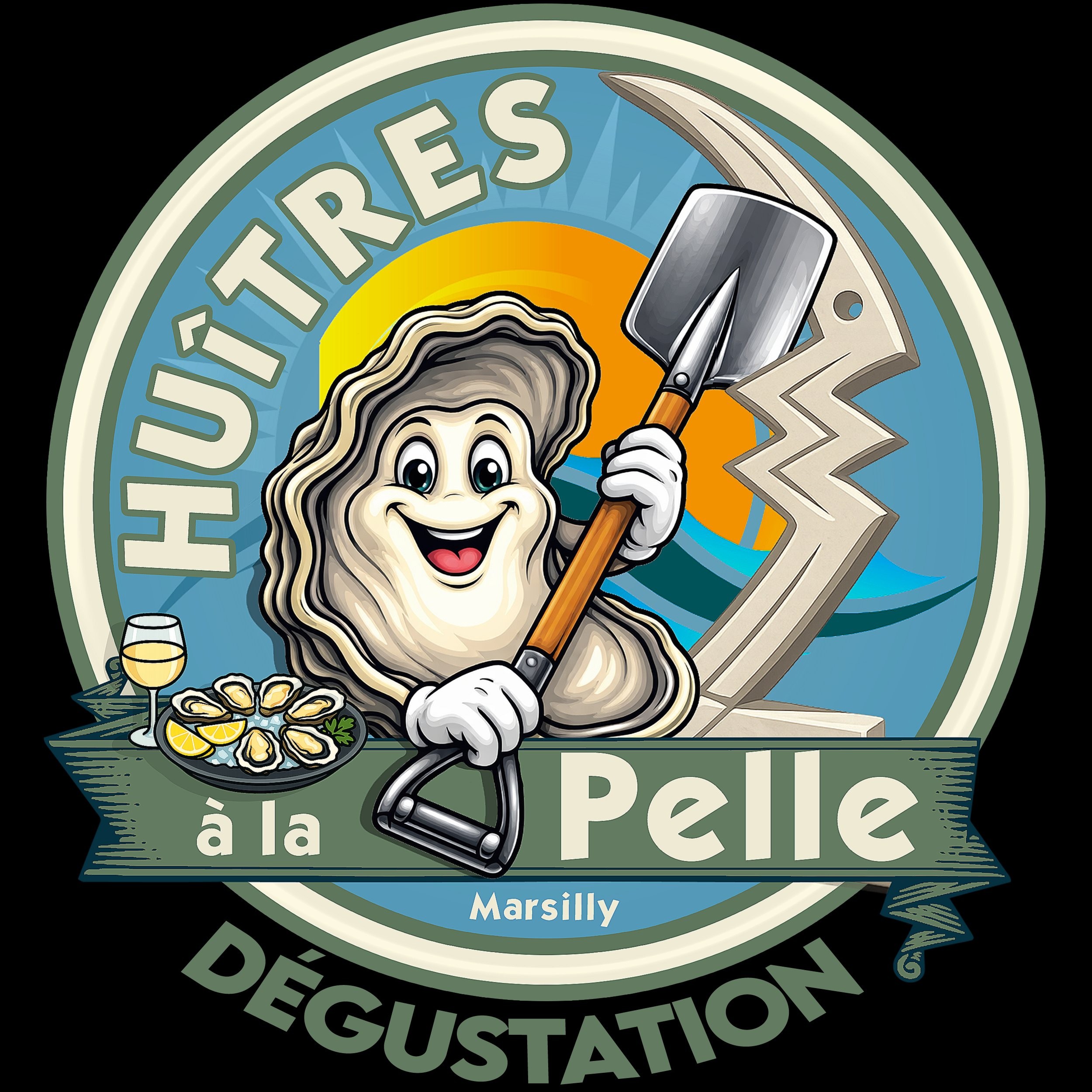 Logo Huîtres à la pelle
