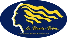 Logo Huitres Plates Blonde Belon / Baie de Beaumer