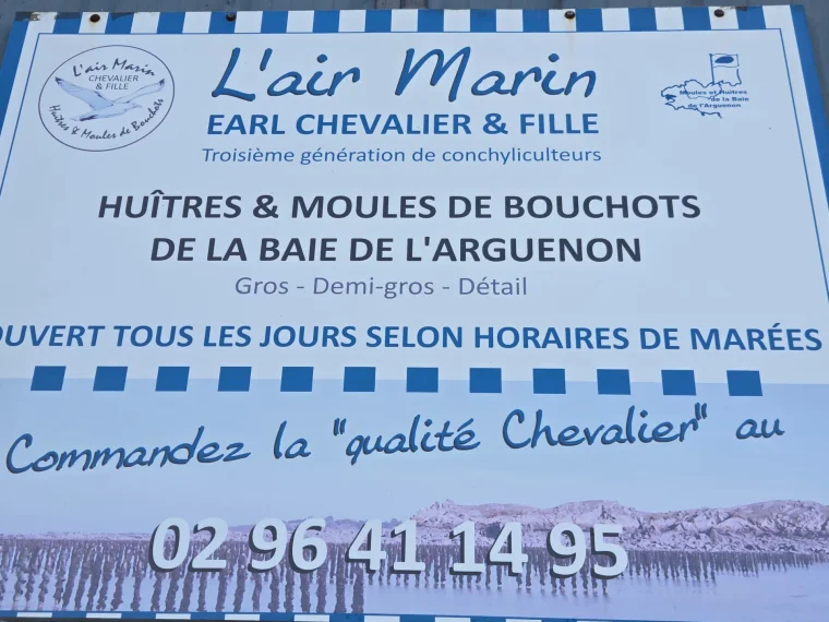 Huîtres Earl Chevalier et fille — Saint-Cast-le-Guildo